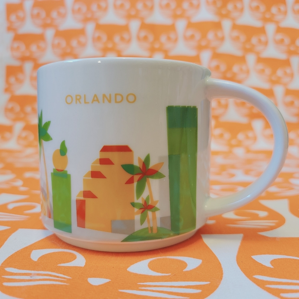 Starbucks Orlando Florida You Are Here Collection 2015 early edition